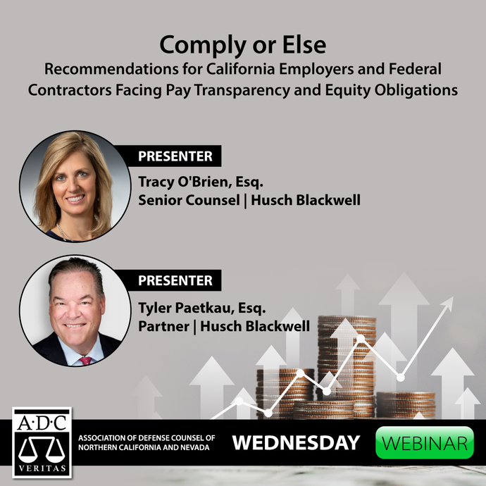 Comply or Else: Pay Equity Compliance Obligations and Recommendations for California Employers and Federal Contractors