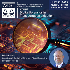 Digital Forensics in Transportation Litigation - 2023