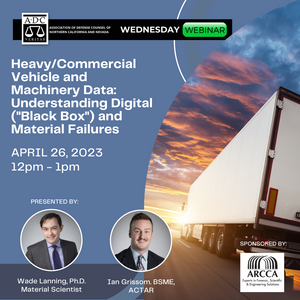 Heavy/Commercial Vehicle and Machinery Data: Understanding Digital ("Black Box") and Material Failures - 2023