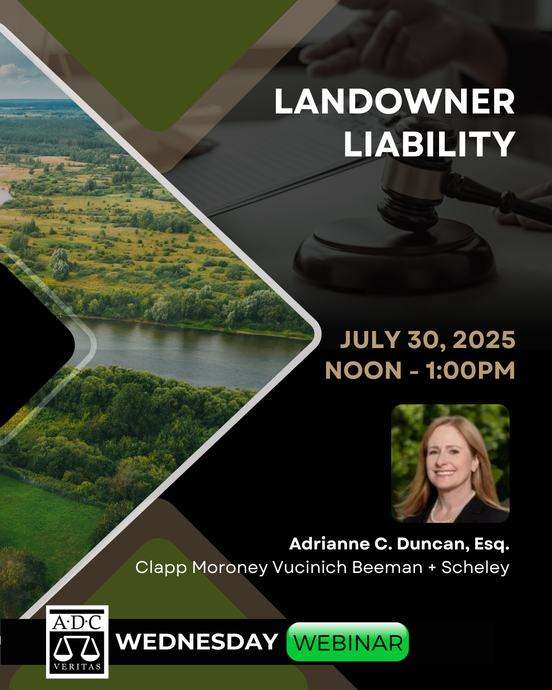 Webinar - Landowner Liability