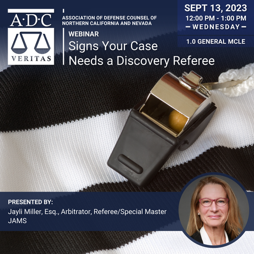 Signs That Your Case Needs a Discovery Referee - 2023