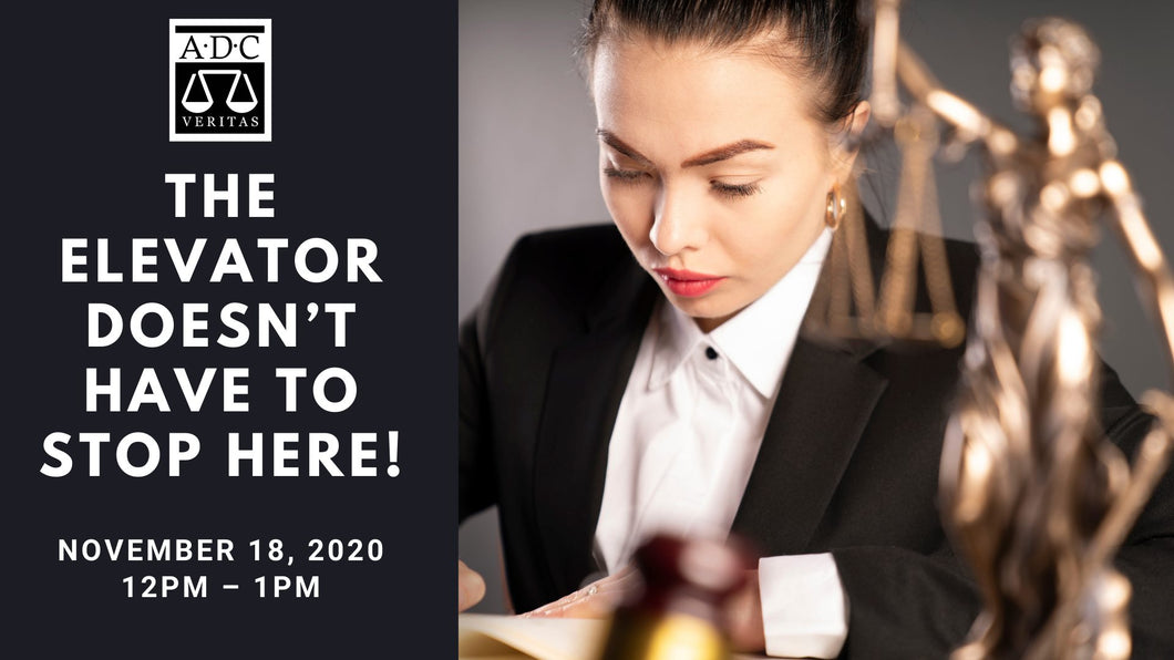 The Elevator Doesn't Have to Stop Here! - 2020