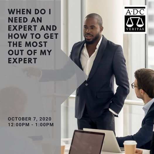 When do I Need an Expert and How to Get the Most Out of My Expert - 2020